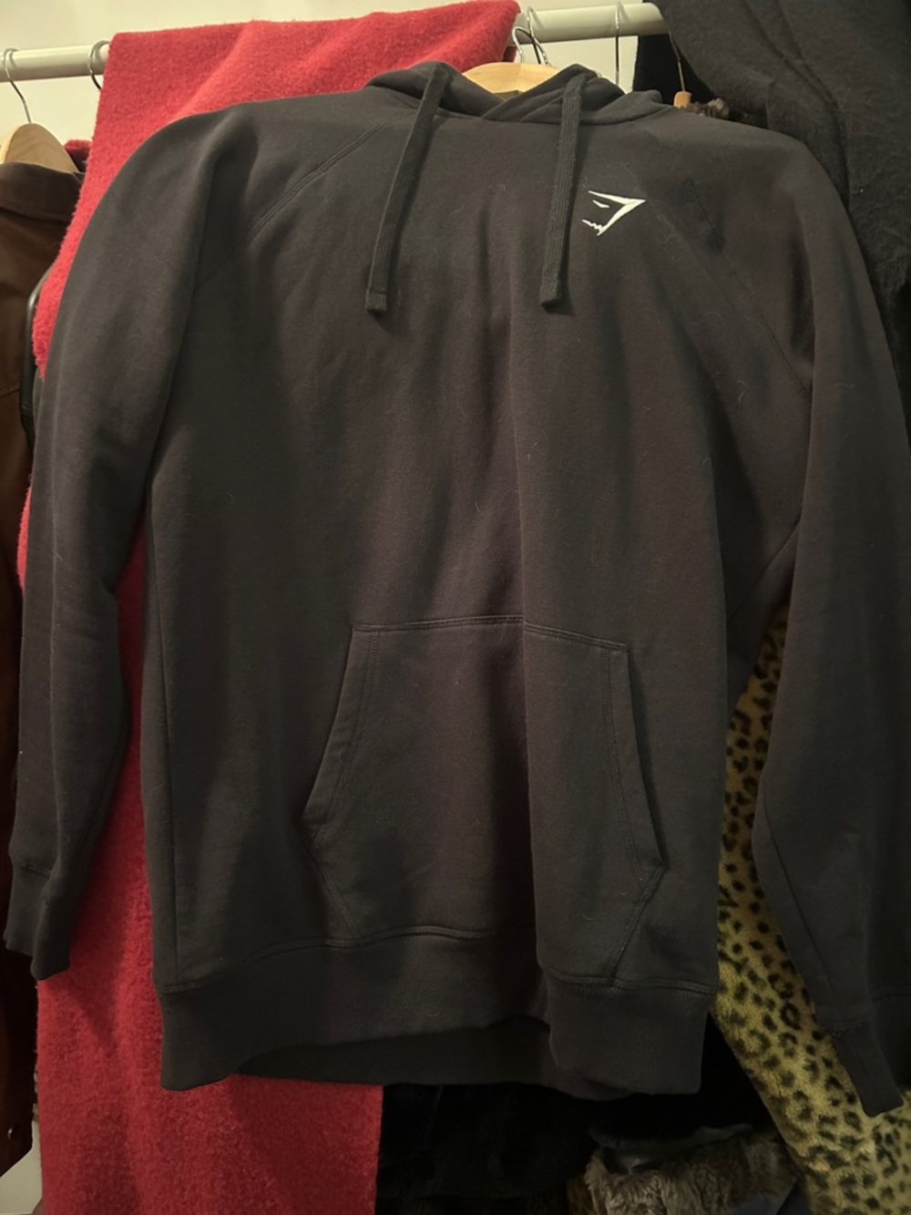 Gymshark Black Men's Pullover Hoodie